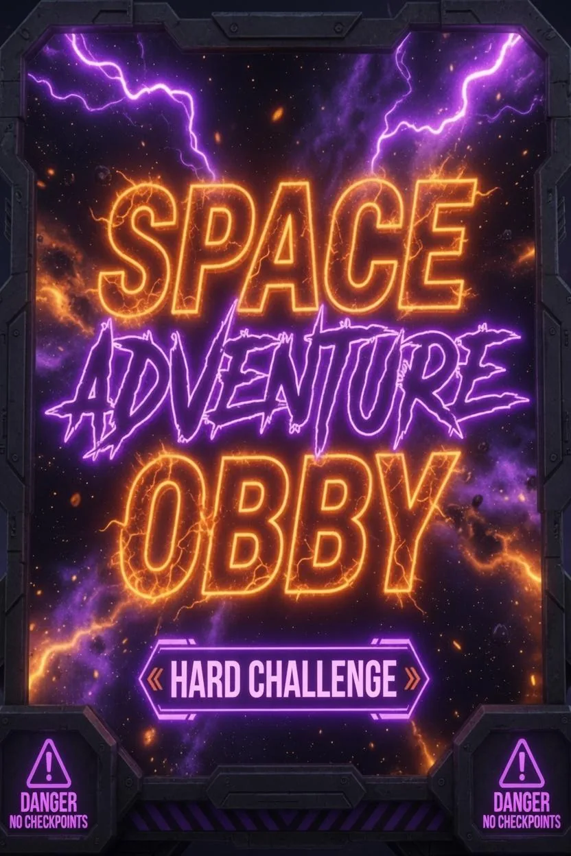 Space Adventure Obby hard challenge